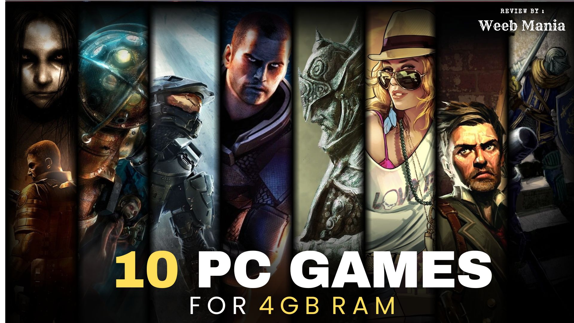 Top 10 PC Games for 4GB in 2023