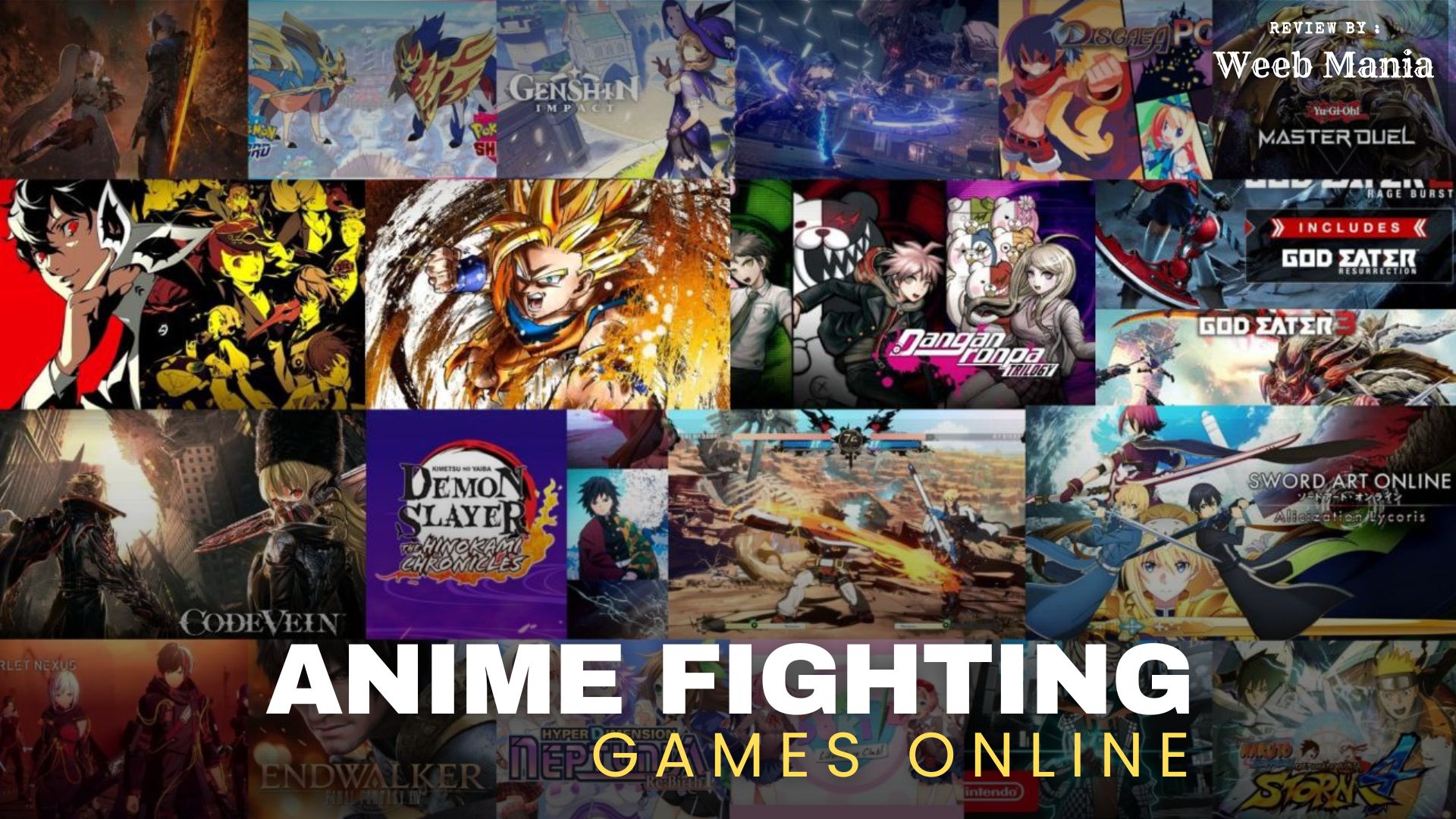 Anime Fighting Games Online