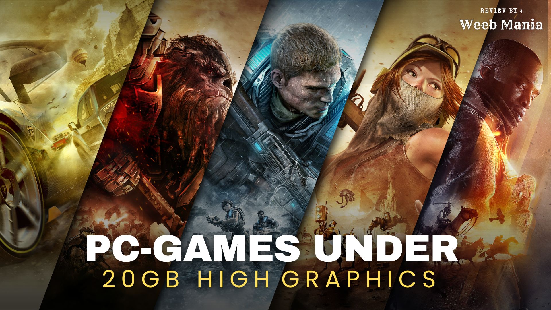 Top 10 PC Games Under 20GB