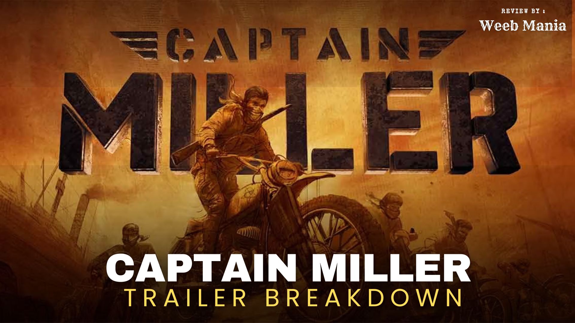 Captain Miller trailer review & captain miller cast